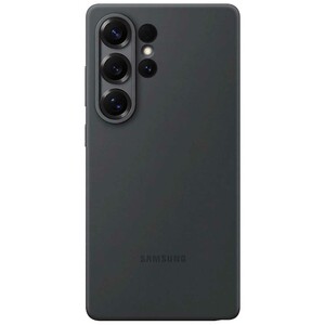 قاب محافظ سیلیکونی مشکی سامسونگ Galaxy S25