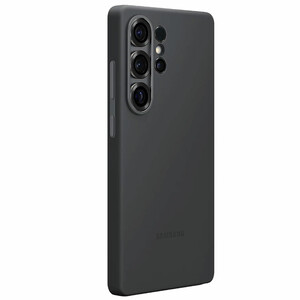 قاب محافظ سیلیکونی سیاه سامسونگ Galaxy S25