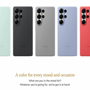 قاب محافظ سیلیکونی سامسونگ Galaxy S25 Ultra Silicone Case EF-PS938