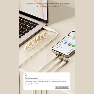 کابل فست شارژ چندکاره تایپ سی، لایتنینگ و میکرو یو اس بی راک