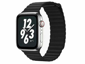 بند اپل واچ 42/44 میلیمتری سری 1/2/3/4/5 کوتتسی Cottetci W7 leather back loop band WH5206-BK
