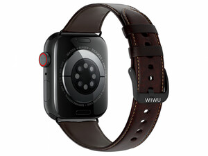 فروش بند اپل واچ 42، 44، 45 و 49 میلی‌متر ویوو WIWU 42/44/45/49 Crazy horse leather watch band Wi-WB003
