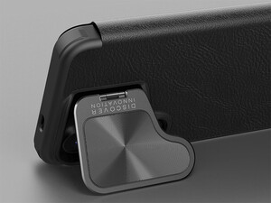 کیفیت کیف محافظ سامسونگ اس 24 نیلکین Nillkin Qin Prop Leather case for Samsung Galaxy S24
