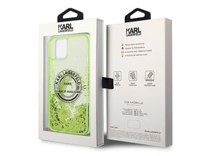 قاب آکواریومی آیفون 14 پلاس طرح کارل CG Mobile iphone 14 Plus Karl Lagerfeld Aquarium Case