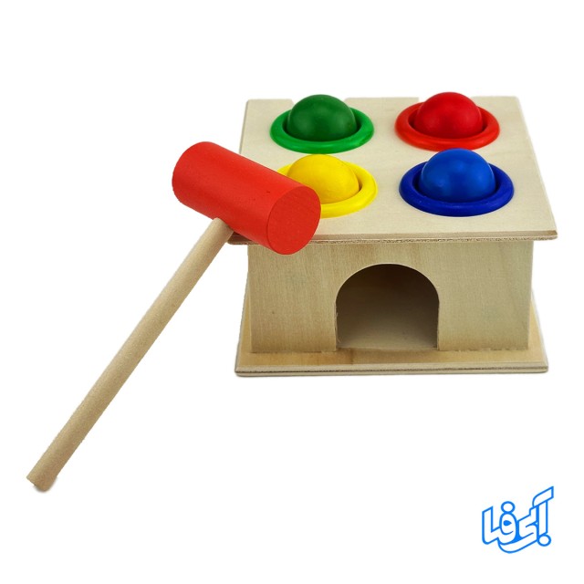 اسباب بازی دالی توپه چوبی مدل R-72