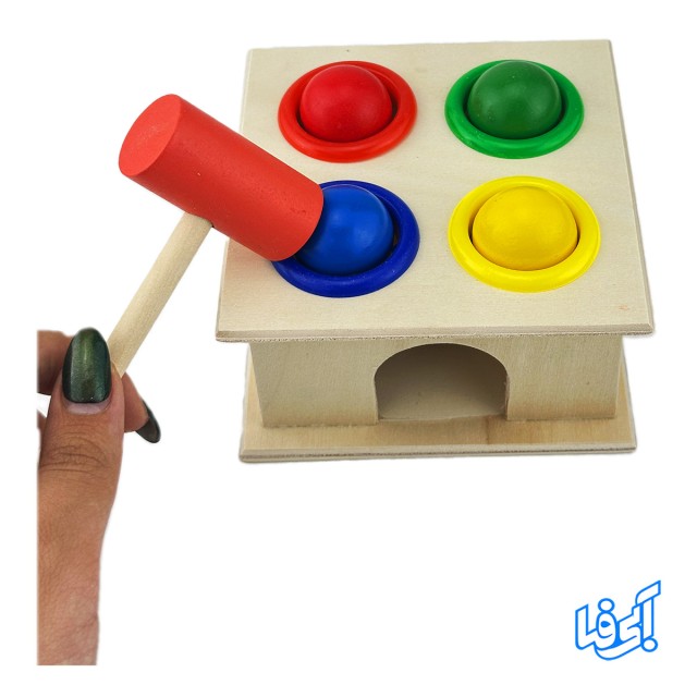 اسباب بازی دالی توپه چوبی مدل R-72