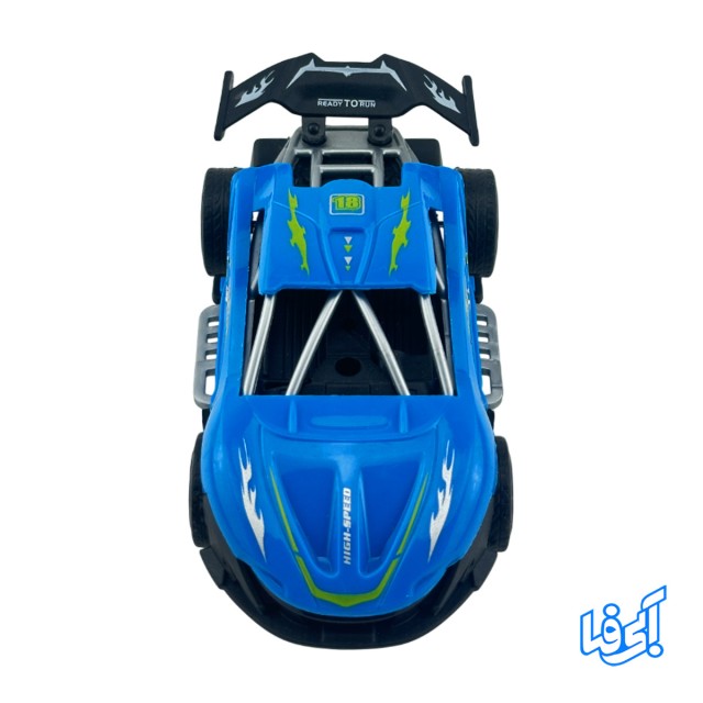 اسباب بازی ماشین مسابقه قدرتی آبی