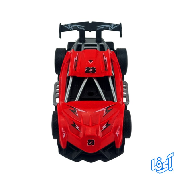 اسباب بازی ماشین مسابقه قدرتی قرمز