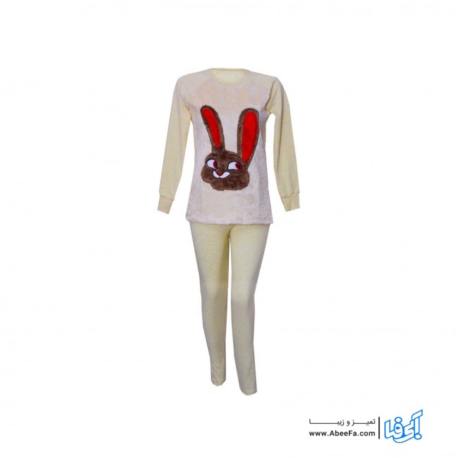 ست سویشرت و شلوار زنانه مدل خرگوش کد MA-LI.VA82070