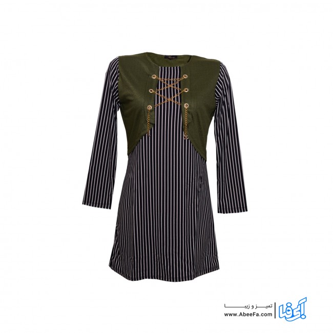 تونیک زنانه مدل RZ-HA81020-TUNIC-ZEY رنگ زیتونی