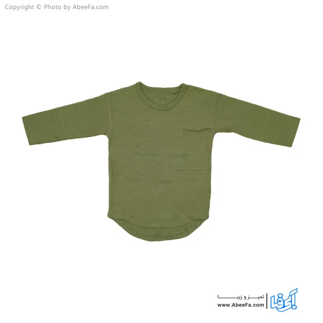 تی شرت آستین بلند بچگانه next مدل 301 سبز سدری