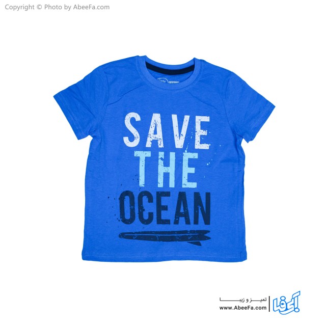 تی شرت بچگانه طرح SAVE THE OCEAN