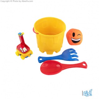 سطل ساحلی همراه با توپ و ماشین مدل 6211