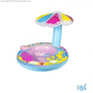 تیوپ شنا کودک پادار سایه‌بان‌دار سایز ۶۵ مدل7927