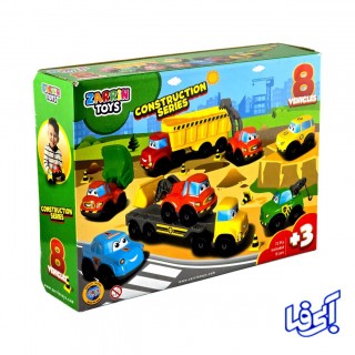 ست ماشین‌های ساخت‌وساز مدل ۳۹۵۸