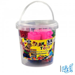 لگو سطلی ۳۲ تکه مدل ۱۸۶۷