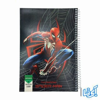 دفتر 100 برگ طرح اسپایدرمن مدل 8842