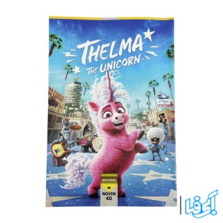 دفتر 40 برگ طرح یونیکورن مدل 6031