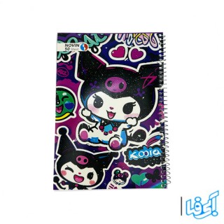 دفتر نقاشی ۵۰ برگ فنری جلد طلقی کرومی 8830