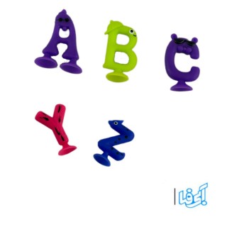 اسباب بازی حروف چسبنده مدل FUN PASTE