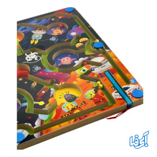 اسباب بازی هزار توی مگنتی سری فضایی مدل 3127