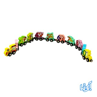 اسباب بازی قطار اعداد مگنتی مدل R93