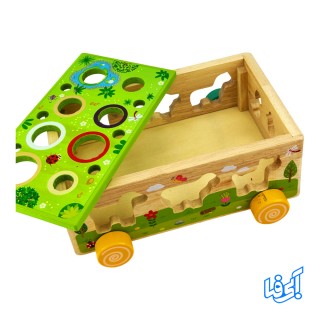 اسباب بازی ماشین مزرعه سیار مدل 721