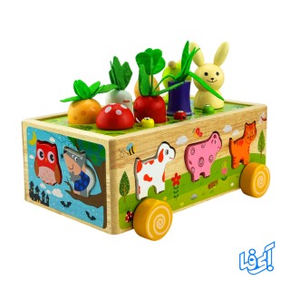 اسباب بازی ماشین مزرعه سیار مدل 721