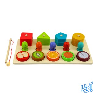 پازل فکری مونته سوری سه کاره SLEEVE