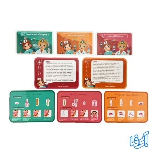 اسباب بازی تجهیزات پزشکی چوبی LECHANG