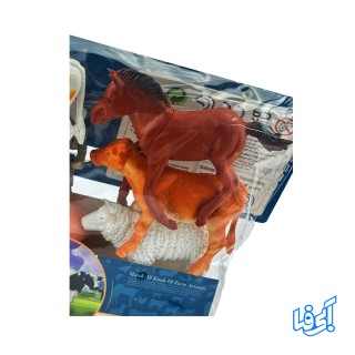 فیگور حیوانات مزرعه 6 عددی کد ab 266
