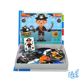 پازل دفتر مگنتی طرح مشاغل کد ab08