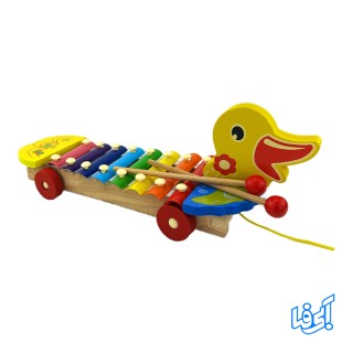 بازی آموزشی بلز چوبی طرح طاووس مدل R-37