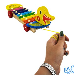 بازی آموزشی بلز چوبی طرح طاووس مدل R-37