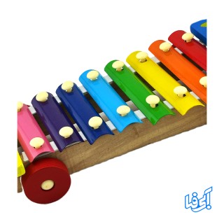 بازی آموزشی بلز چوبی طرح طاووس مدل R-37