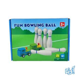 بازی بولینگ چوبی و قطار قدرتی کد R 98