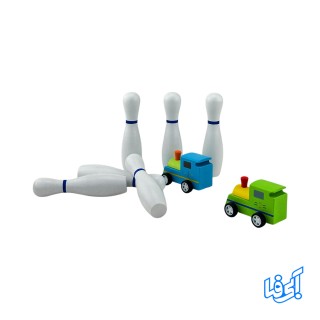 بازی بولینگ چوبی و قطار قدرتی کد R 98