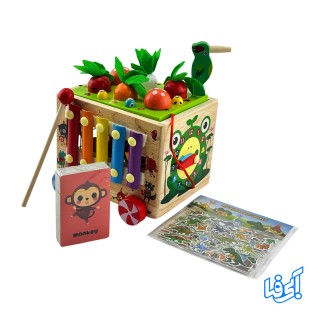 اسباب بازی آموزشی ماشین بلز و ماز 8 کاره