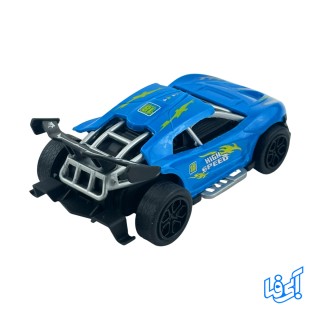 اسباب بازی ماشین مسابقه قدرتی آبی