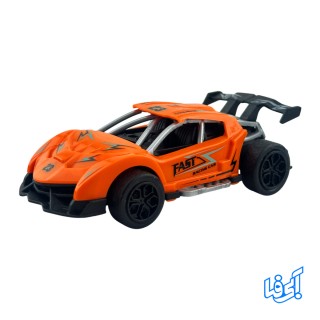 اسباب بازی ماشین مسابقه قدرتی نارنجی