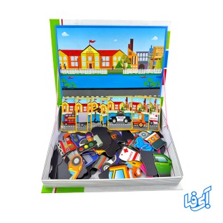 پازل دفتر مگنتی طرح ترافیک  کد MA 50