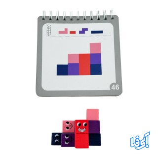 اسباب بازی جورچین منطقی چوبی کد MA 58