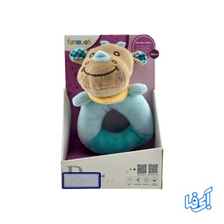 جغجغه مخملی نوزاد کد 1 H