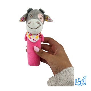 جغجغه مخملی نوزاد کد H 1