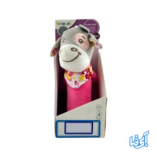 جغجغه مخملی نوزاد کد H 8