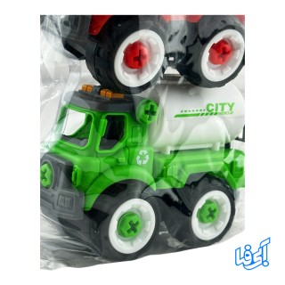 اسباب بازی ساختنی ست ماشین راهسازی کد 181