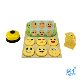 پازل چوبی بیان احساسات کد MA 46