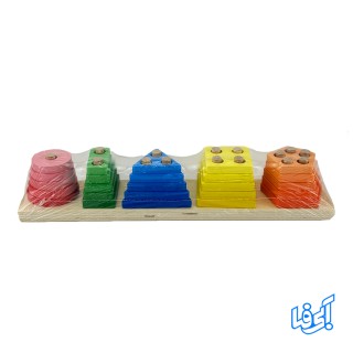 بازی آموزشی پایه اشکال هندسی کد R 85