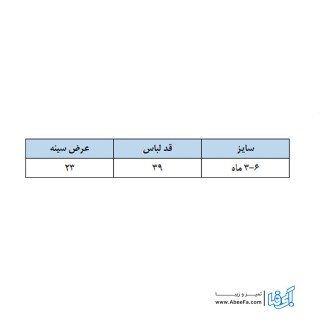 بادی آستین کوتاه نوزادی مدل ماهی