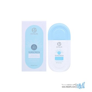 کرم ضدآفتاب استلین spf 80 بی رنگ حجم 100 میلی لیتر